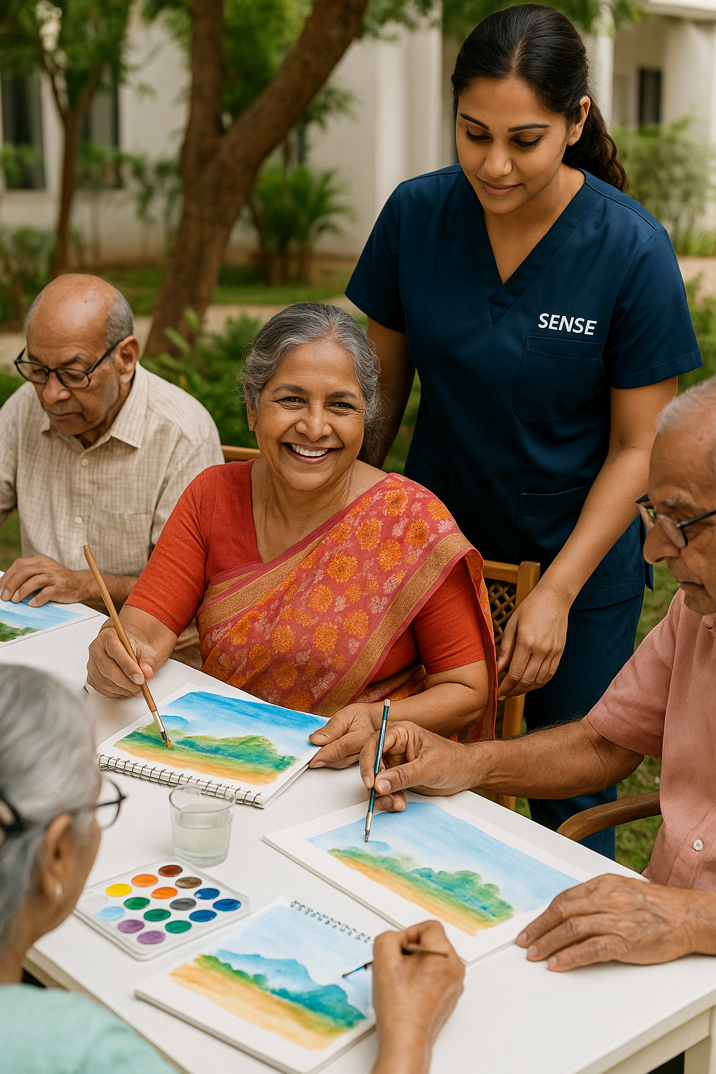Dementia and Alzheimer's care for seniors at SENSE Health Bangalore